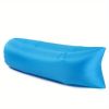 sCamping Inflatable Sofa; Lazy Bag 3 Season Ultralight Down Sleeping Bag; Air Bed; Inflatable Sofa Lounger - Blue