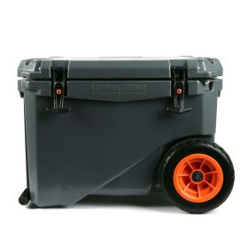 45-quart hard-sided cooler, charcoal gray - charcoal gray - Advanced Insulation