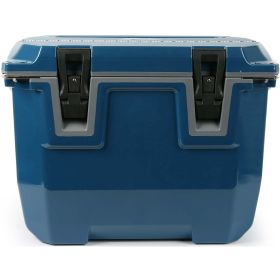 35 qt hard surface high performance cooler with microban blue - blue - Advanced Insulation