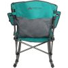 Foldable Comfortable Camping Rocking Chair - Green