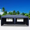 20''x10''(3 x 6m) Two Windows Practical Waterproof Folding Tent Blue XH - 20''x10''