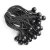 8 25PCS Set Ball Bungee/Black - black