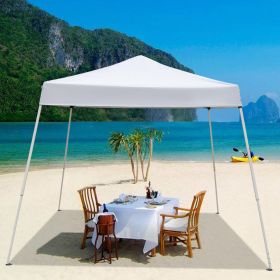 3 x 3M Portable Home Use Waterproof Folding Tent White  YJ - 10''x10''