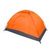 1-Person Waterproof Camping Dome Tent Automatic Pop Up Quick Shelter Outdoor Hiking Orange - as picture