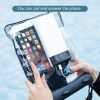 Waterproof Shoulder Bag; Crossbody Dry Bag For Touch Screen Phone Car Key; Outdoor Equipment For Beach Pool Diving Snorkeling Drifting - Black