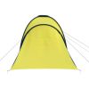 Camping Tent 6 Persons Blue and Yellow - Blue