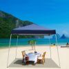 3 x 3M Portable Home Use Waterproof Folding Tent Blue YK - Blue