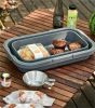 Outdoor Camping Folding Storage Boxes Picnic Waterproof Picnic Baskets - coffee