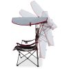 Original Canopy Chair - Foldable Chair for Camping;  Tailgates;  and Outdoor Events - Black Stripe - Black Stripe