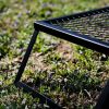 Heavy-Duty Camp Over-fire Grill, 24" x 16" - Black