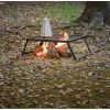 Heavy-Duty Camp Over-fire Grill, 24" x 16" - Black