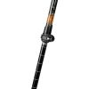 Aluminum Quick Lock Trekking Poles - Collapsible Walking or Hiking Stick - Orange - Orange