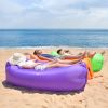 sCamping Inflatable Sofa; Lazy Bag 3 Season Ultralight Down Sleeping Bag; Air Bed; Inflatable Sofa Lounger - Blue