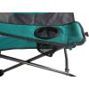 Foldable Comfortable Camping Rocking Chair - Green