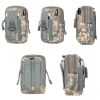 Waist Pouch; Portal Wasit Bag For Camping; Travel; Running - ACU Camouflage