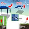 10''x10''(3 x 3m) Practical Waterproof Right-Angle Folding Tent  XH - 10''x10''