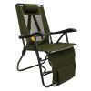 Outdoor Legz up Lounge Chair, Heather Roden Green, Adult Chair - Roden Green - steel