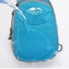 Multifunctional Single Shoulder Backpack For Outdoor Activities - Black+Sky Blue