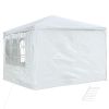 3*3m Gazebo/Wedding Tent w/4 Side Wall - US